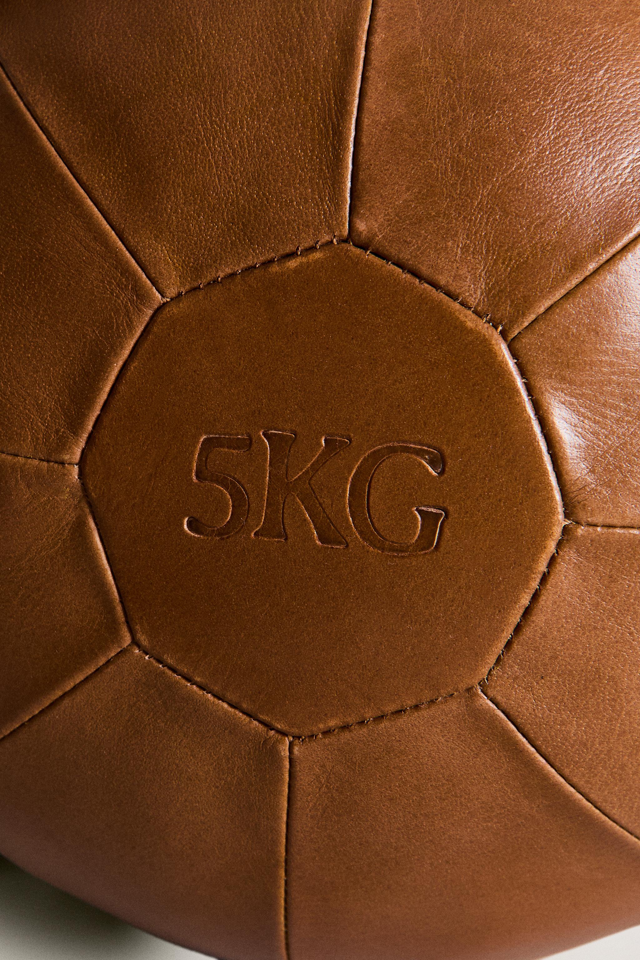 LEATHER MEDICINE BALL FOR SPORT